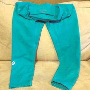 P’tula turquoise leggings size L